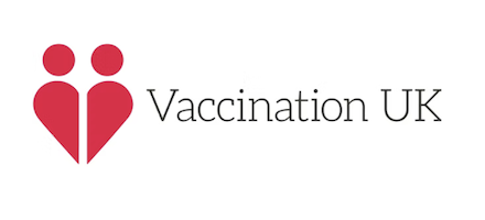 Vaccination UK's logo takes you to their list of jobs